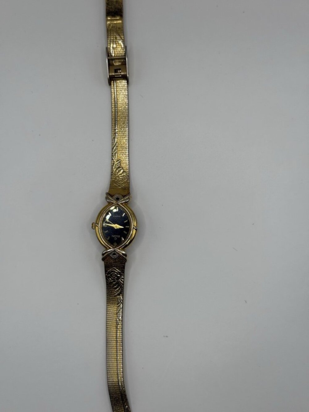 Vintage Working Elgin Watch Gold Filled New Batteries Women’s Ladies Watch